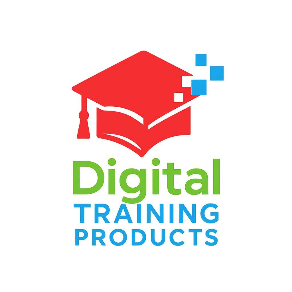 Digital training products logo.